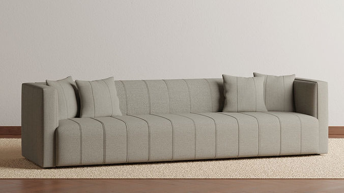 ArchFurnish Vol 4 Sofa 3D model 4