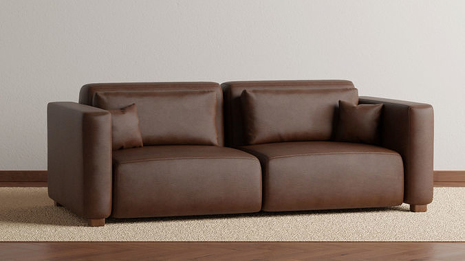 ArchFurnish Vol 4 Sofa 3D model 6