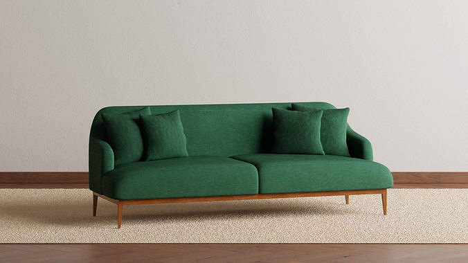 ArchFurnish Vol 4 Sofa 3D model 7