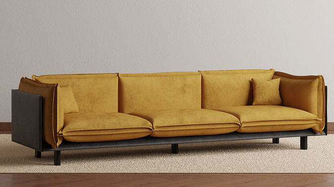 ArchFurnish Vol 4 Sofa 3D model 3