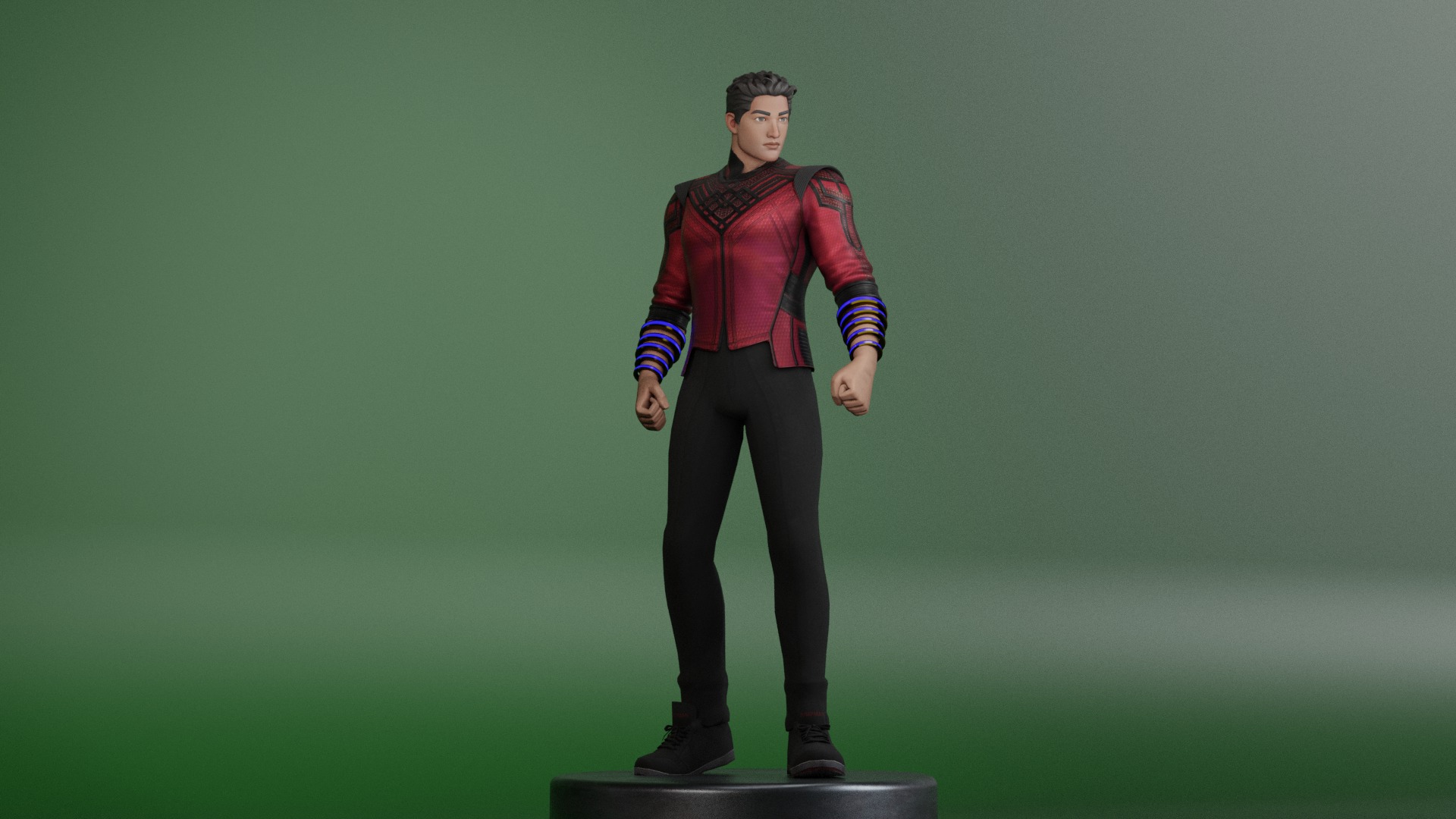 Shang-Chi Low-poly 3D model_17