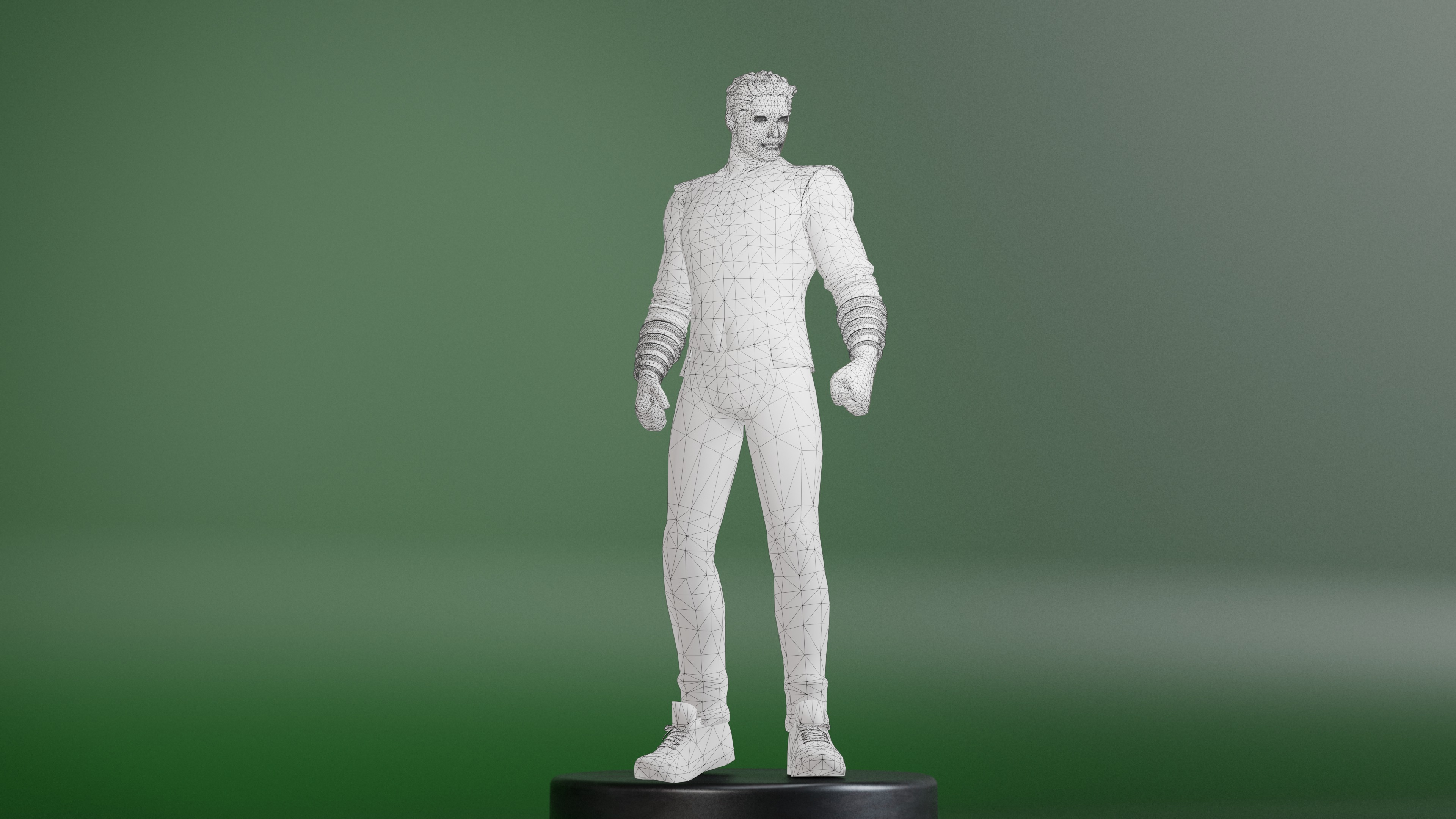 Shang-Chi Low-poly 3D model_19