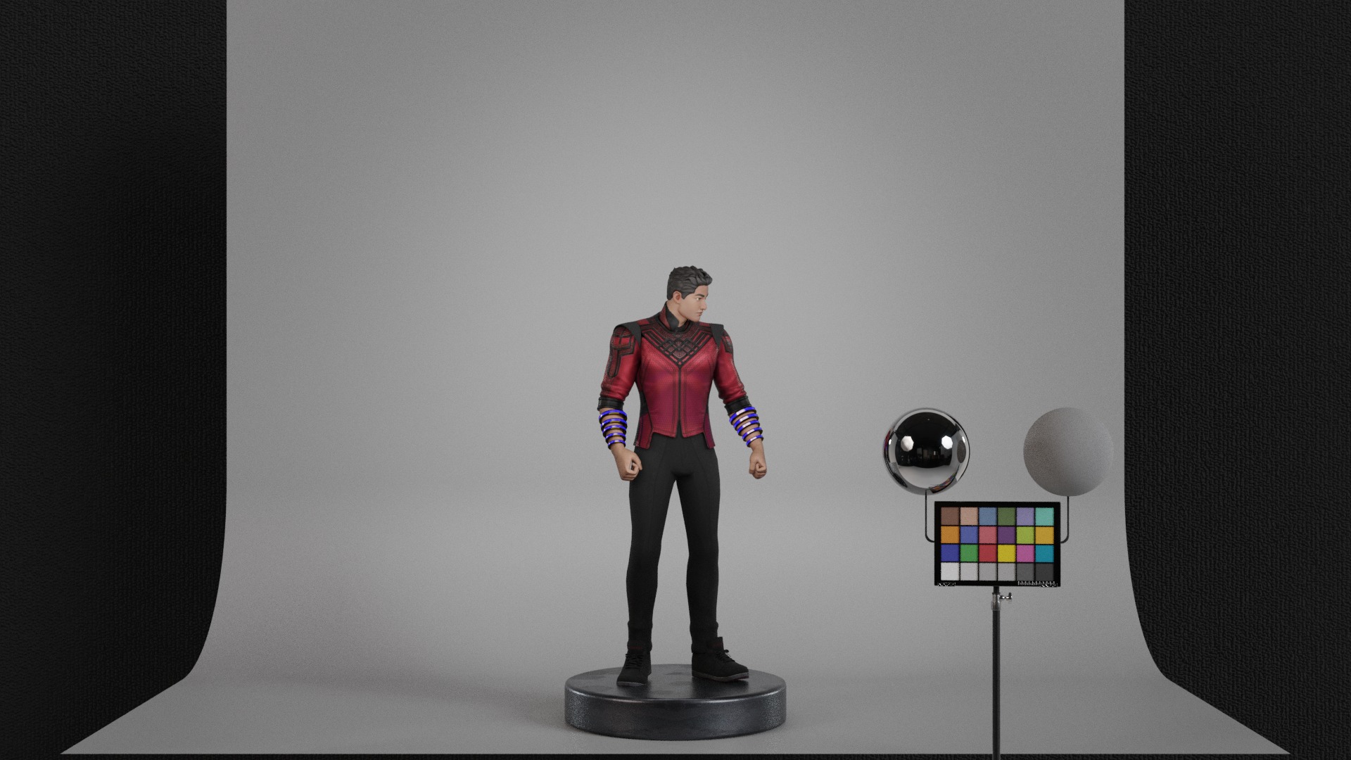 Shang-Chi Low-poly 3D model_10
