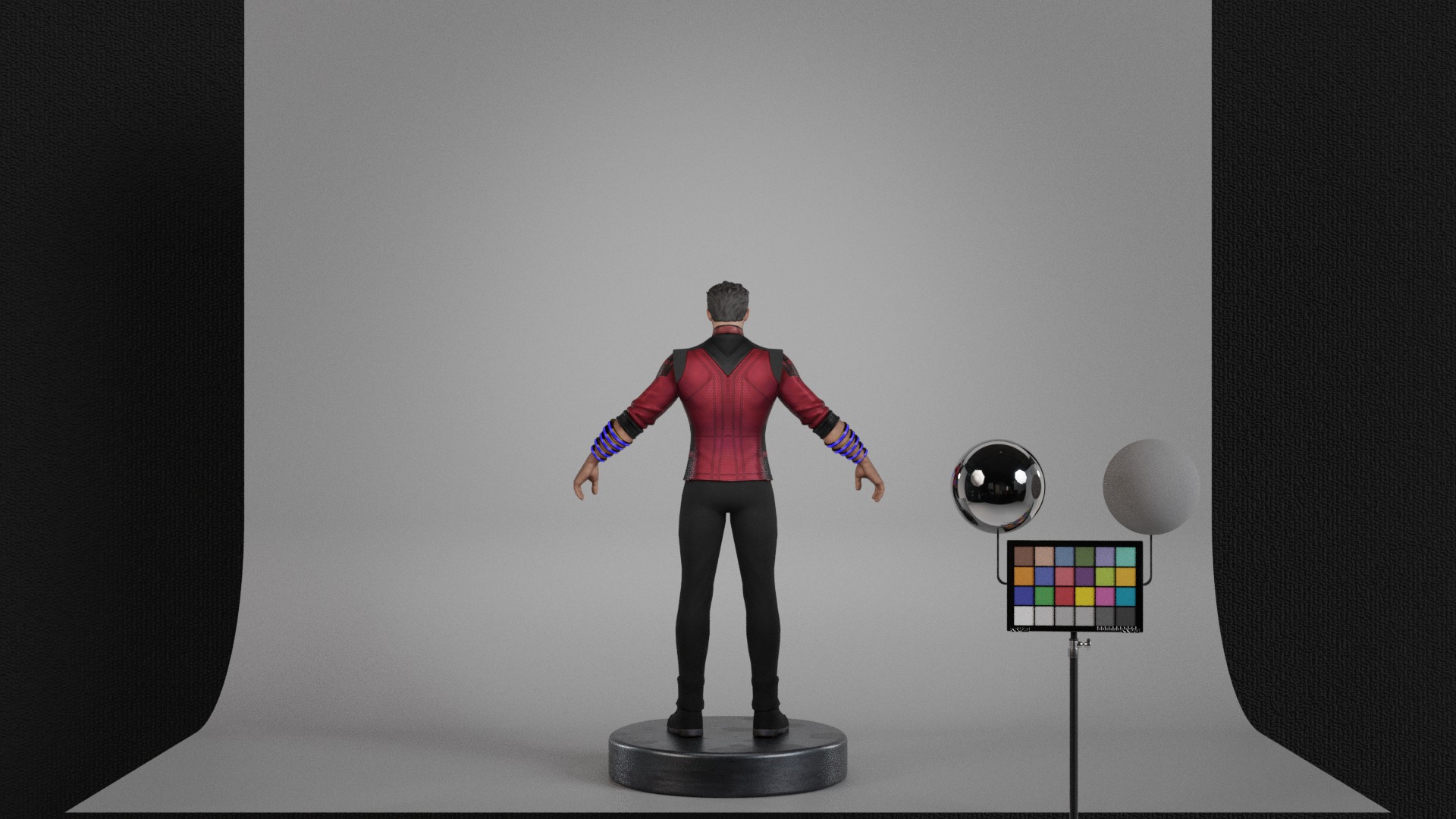 Shang-Chi Low-poly 3D model_5