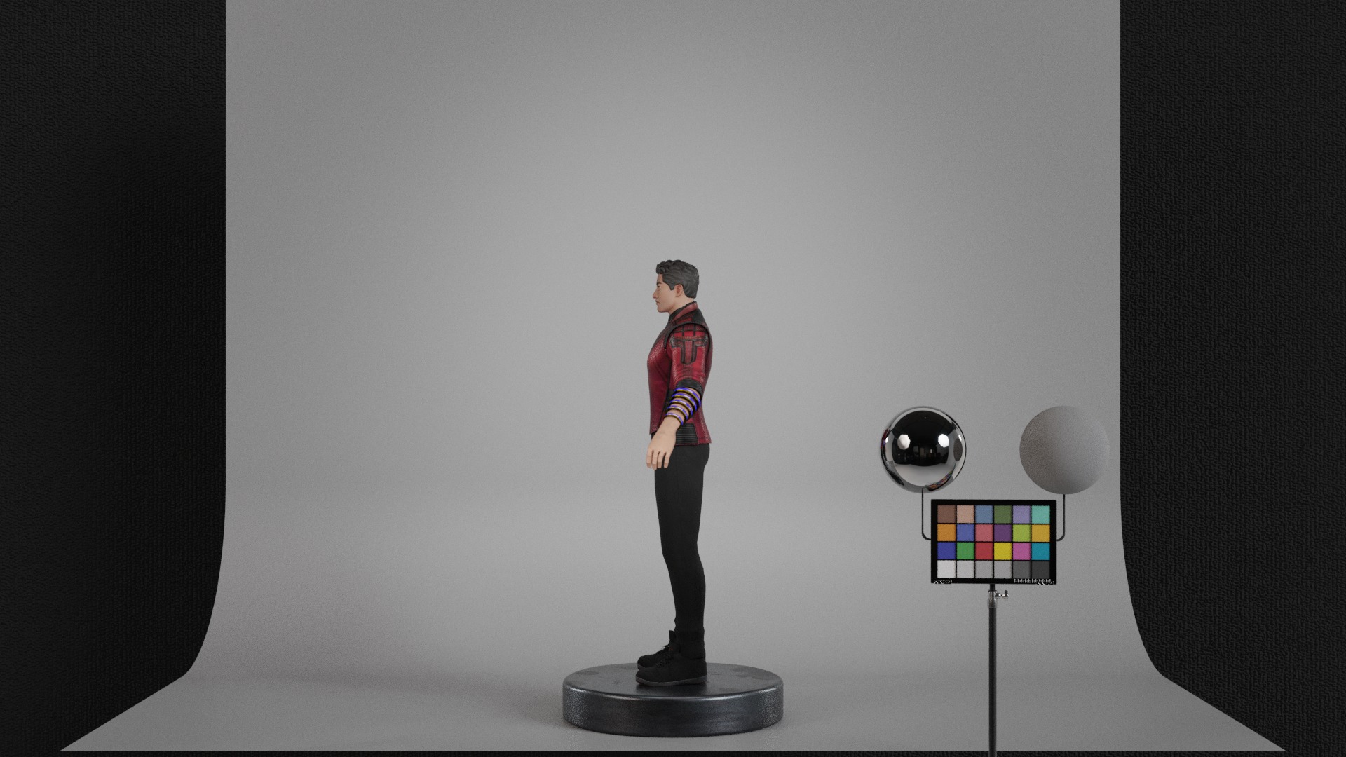 Shang-Chi Low-poly 3D model_7