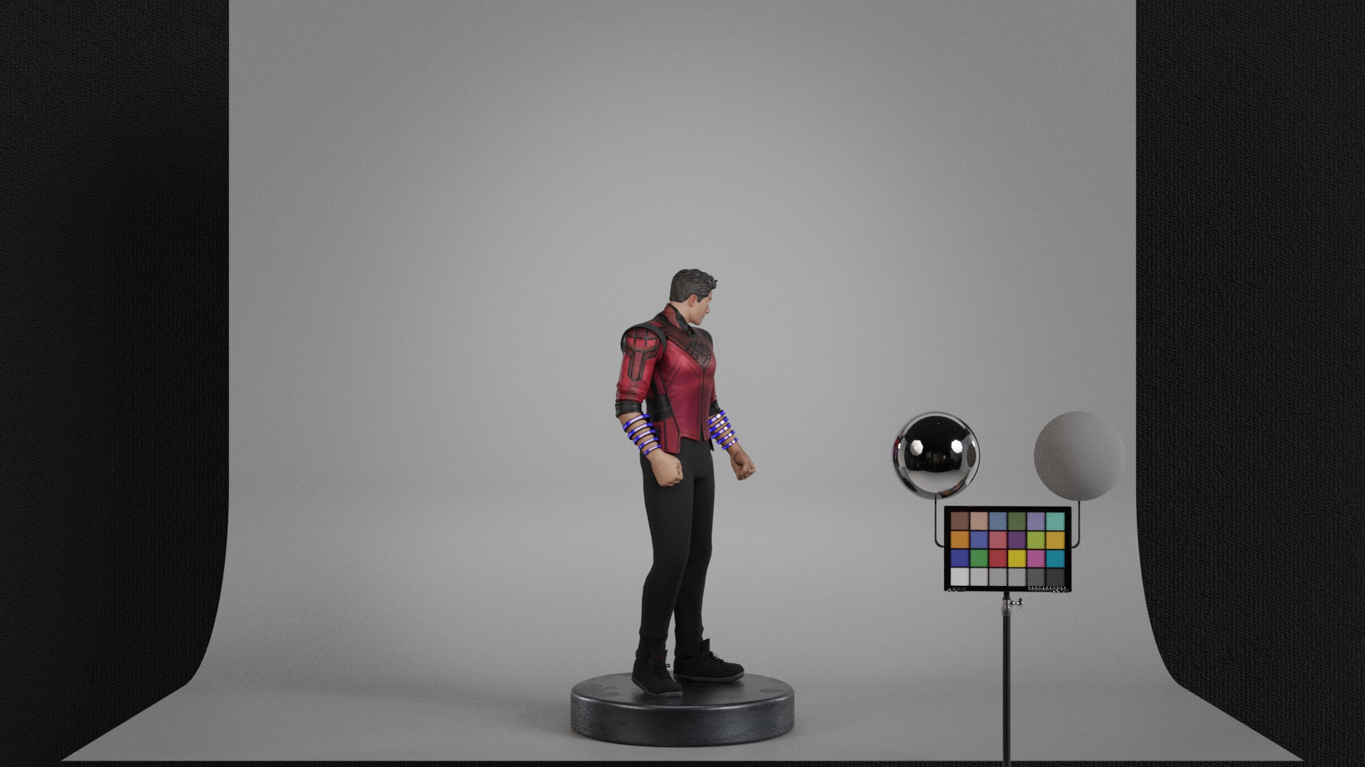 Shang-Chi Low-poly 3D model_11