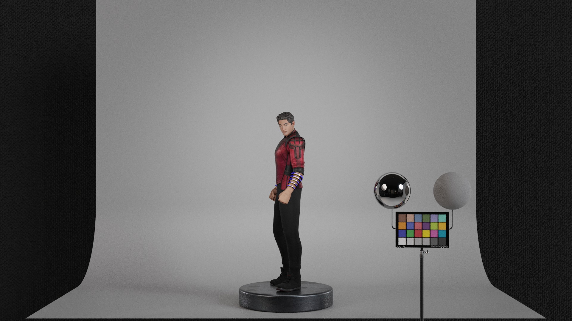 Shang-Chi Low-poly 3D model_16