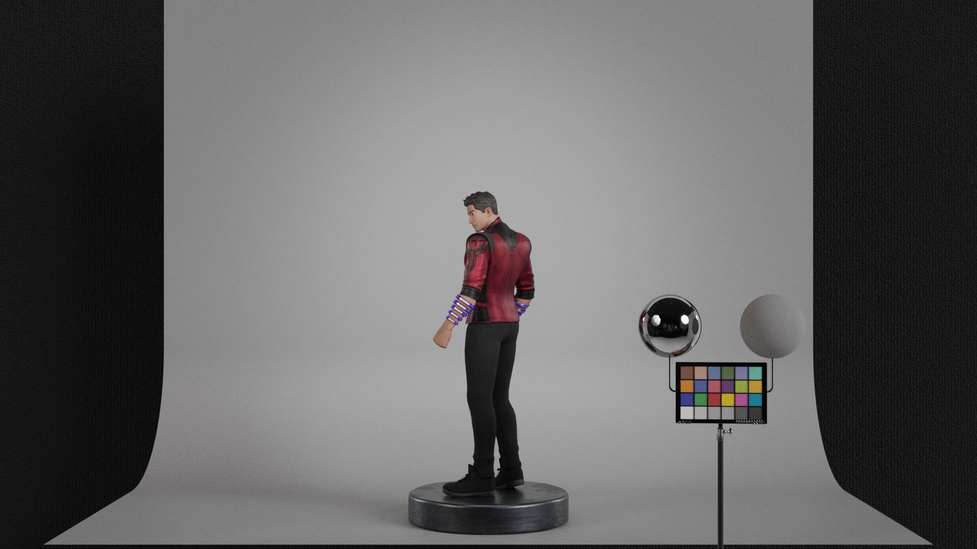 Shang-Chi Low-poly 3D model_15
