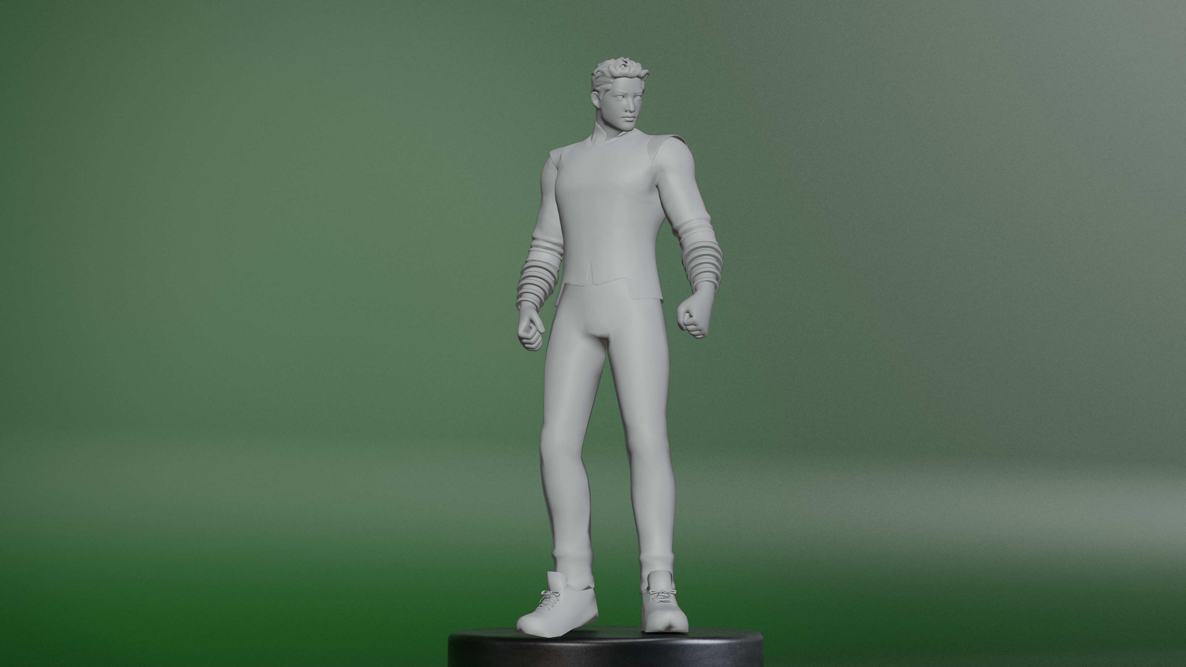 Shang-Chi Low-poly 3D model_18
