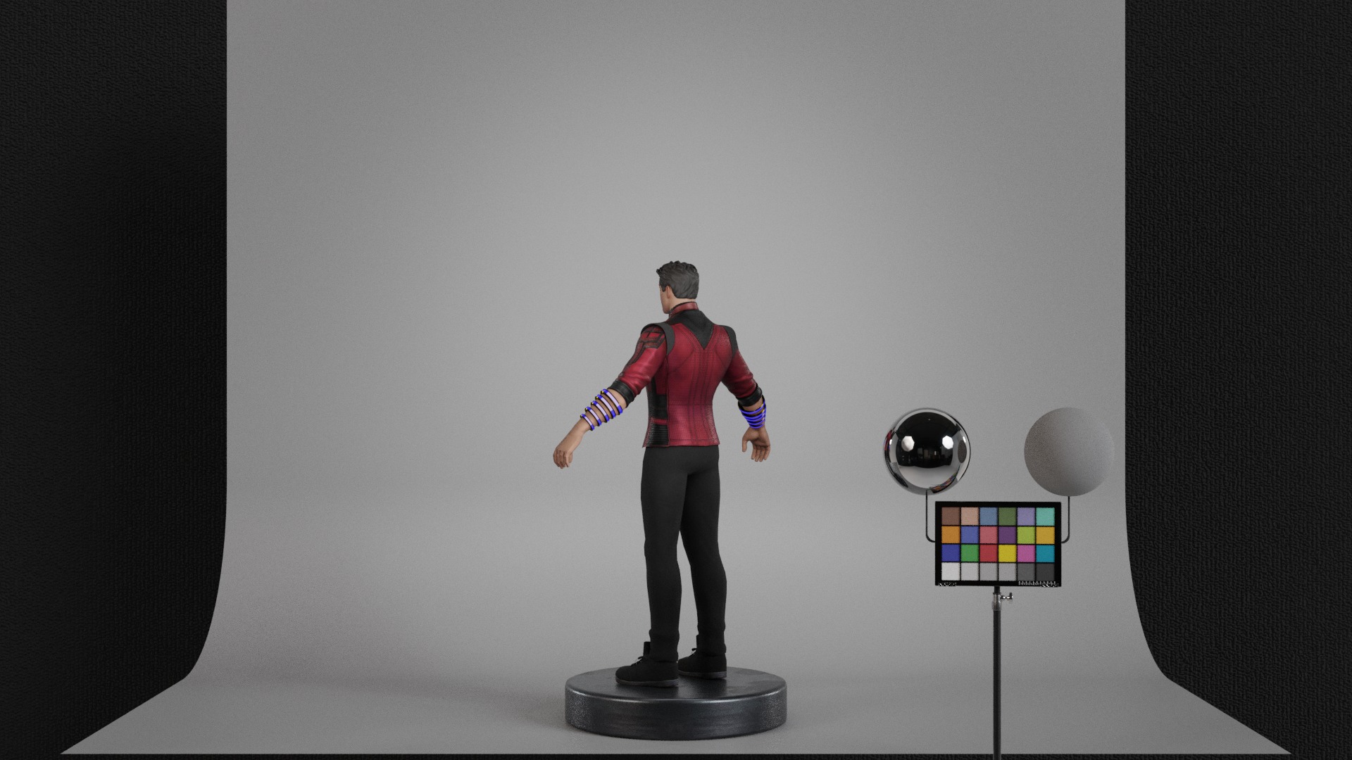 Shang-Chi Low-poly 3D model_6