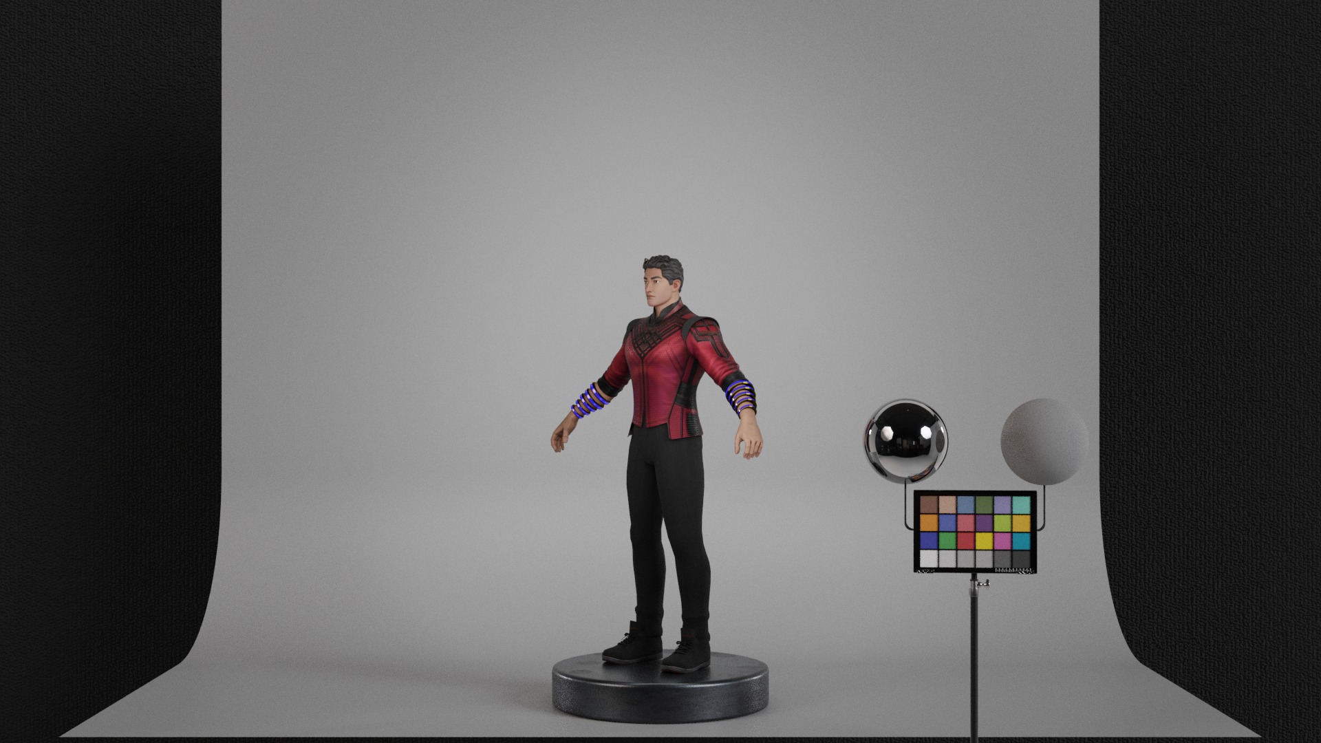 Shang-Chi Low-poly 3D model_8