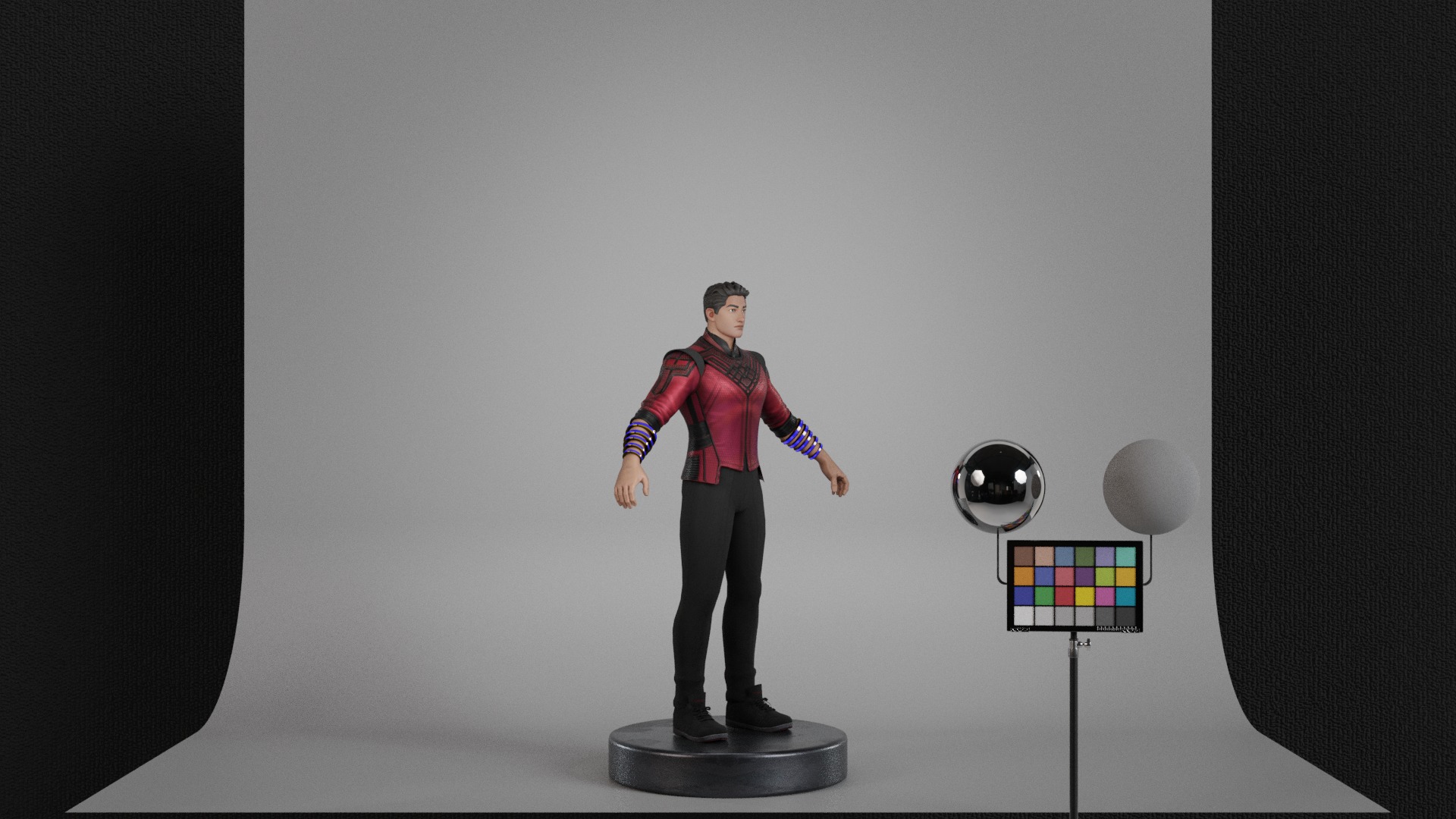Shang-Chi Low-poly 3D model_2