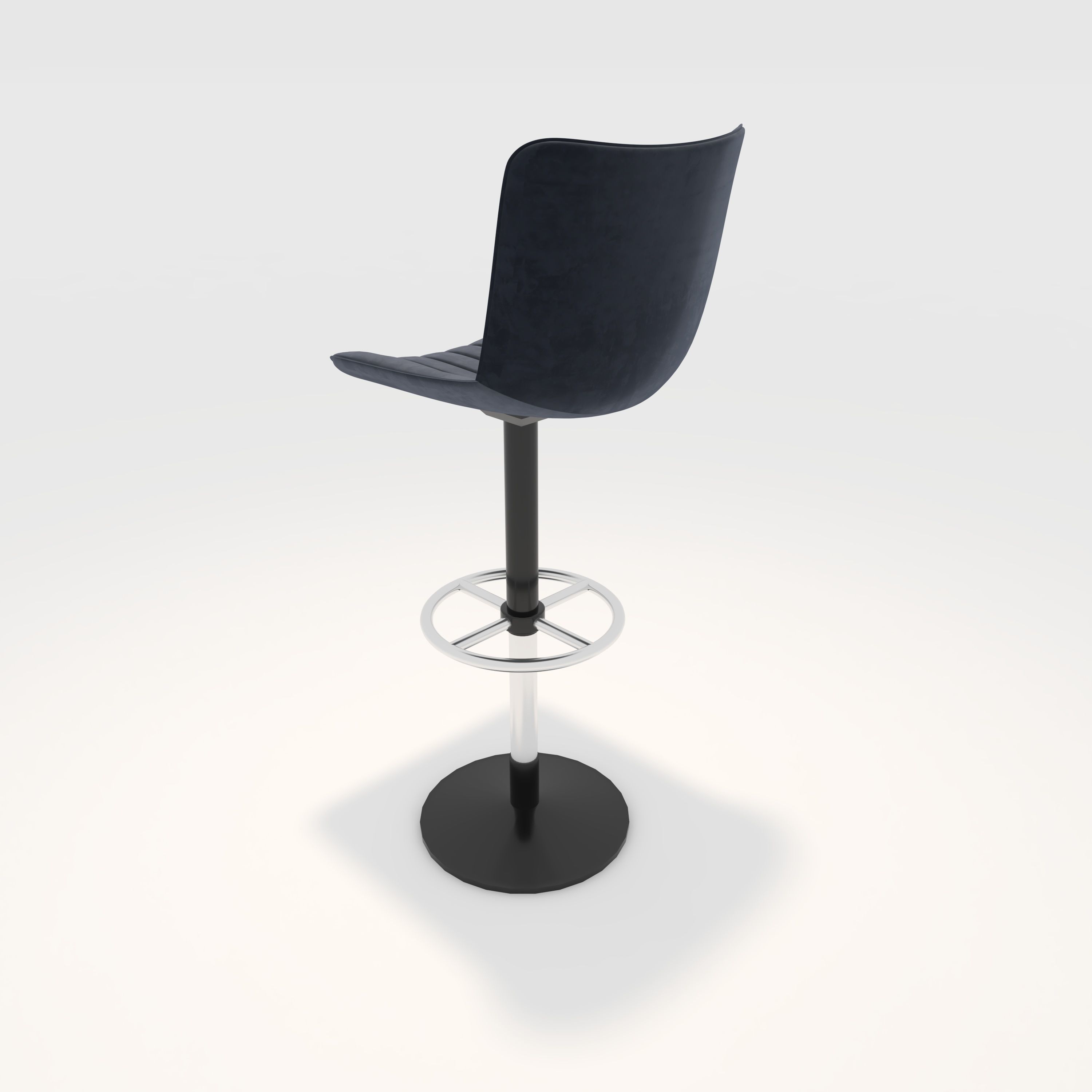 Bar Stool 47 3D model_4