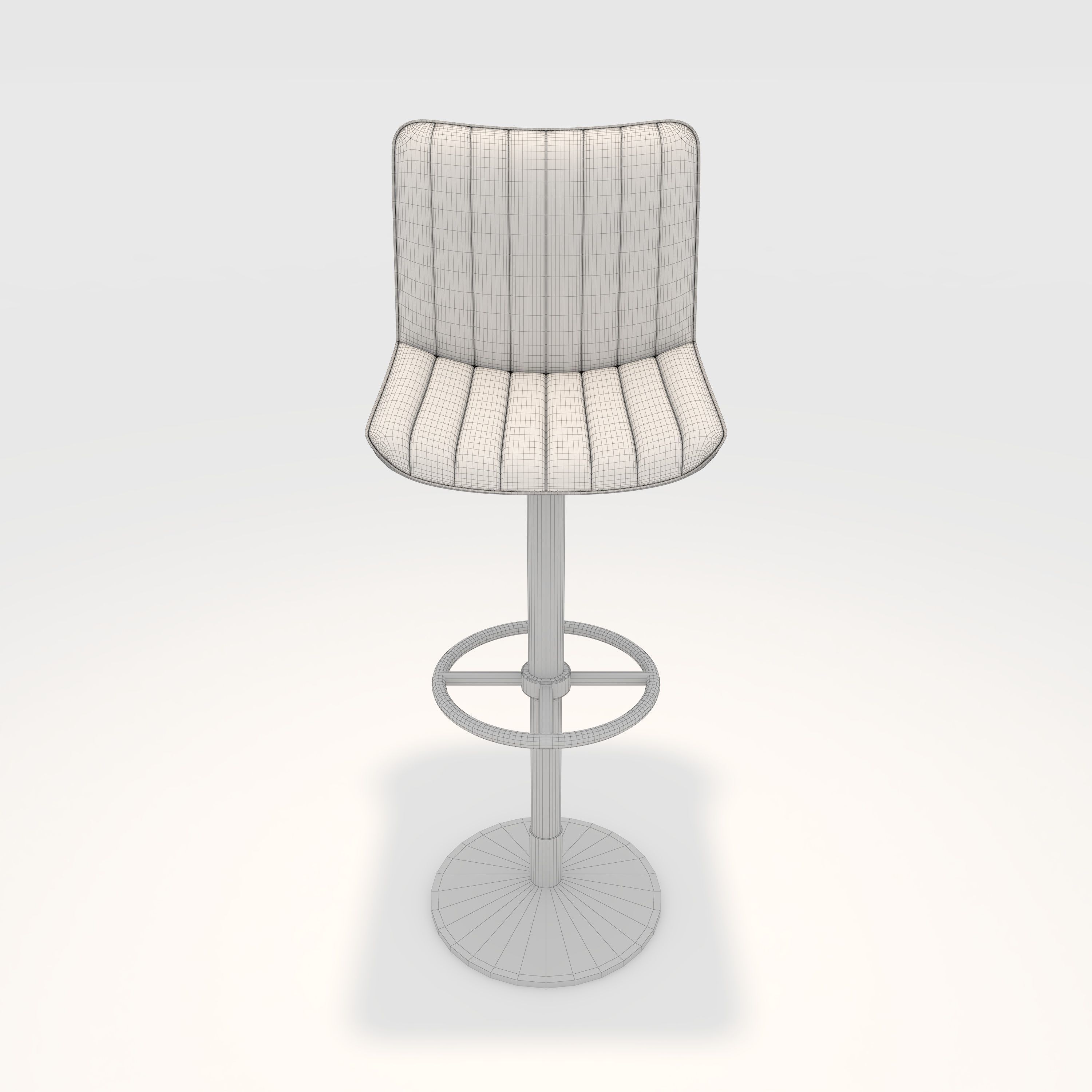 Bar Stool 47 3D model_3