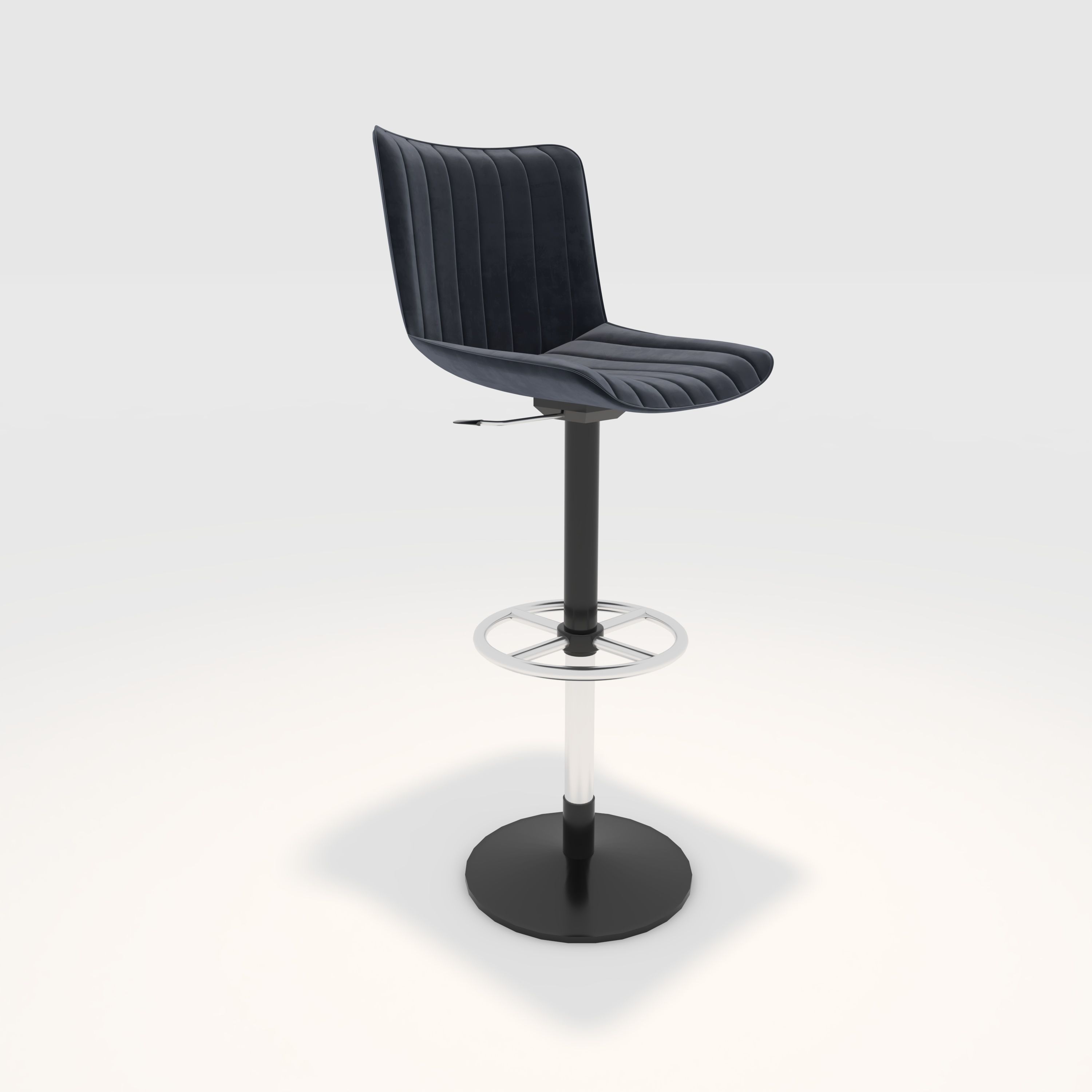Bar Stool 47 3D model_6