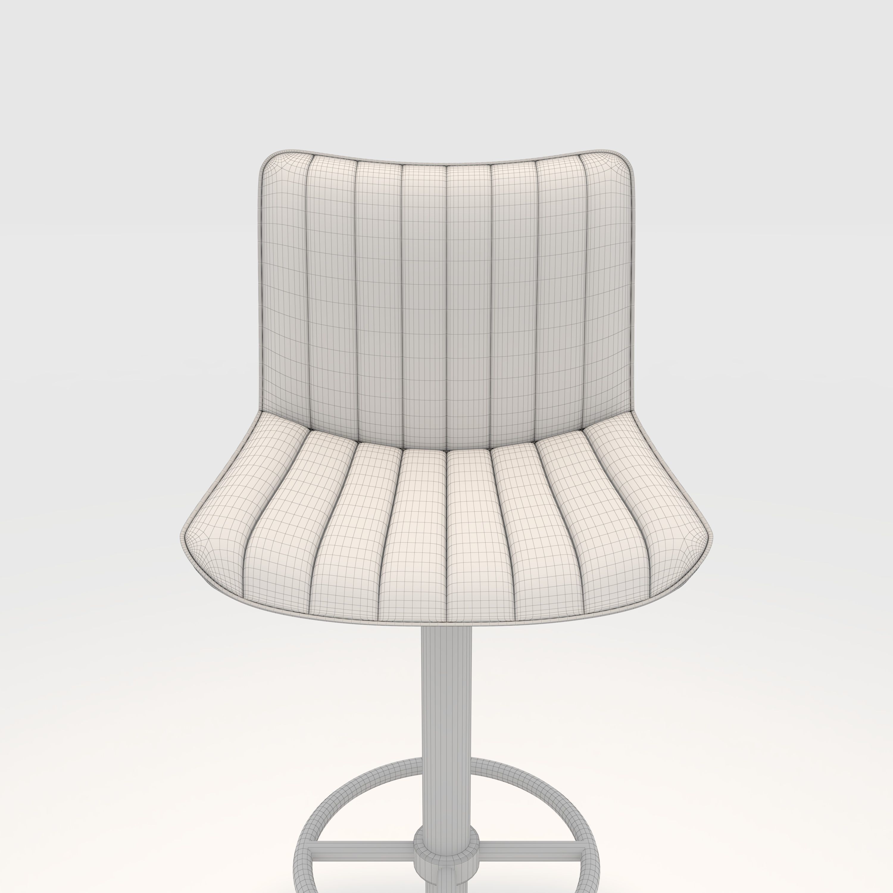 Bar Stool 47 3D model_10