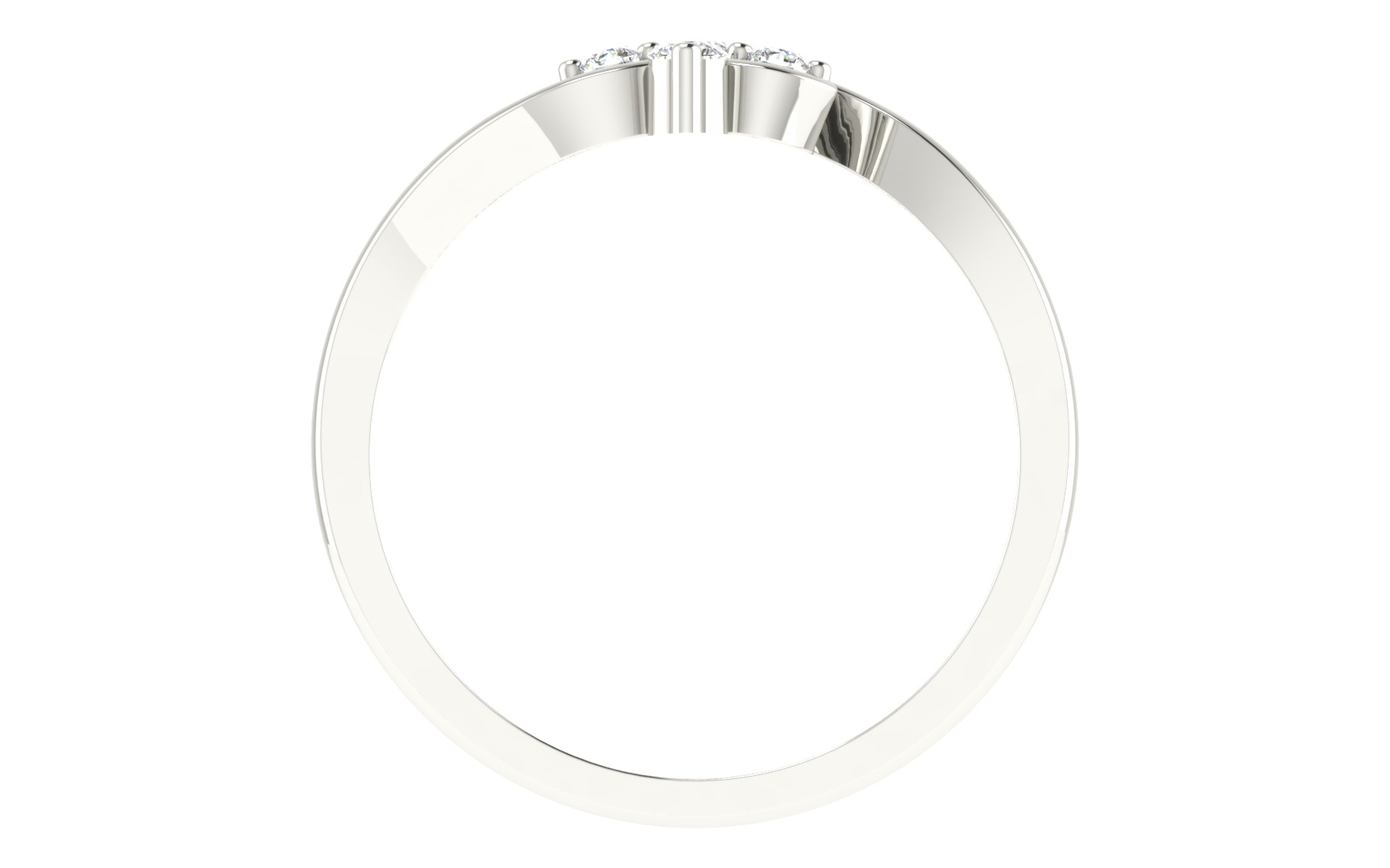 Women Ring Render 3dm STL OBJ FBX Details 3D print model_4