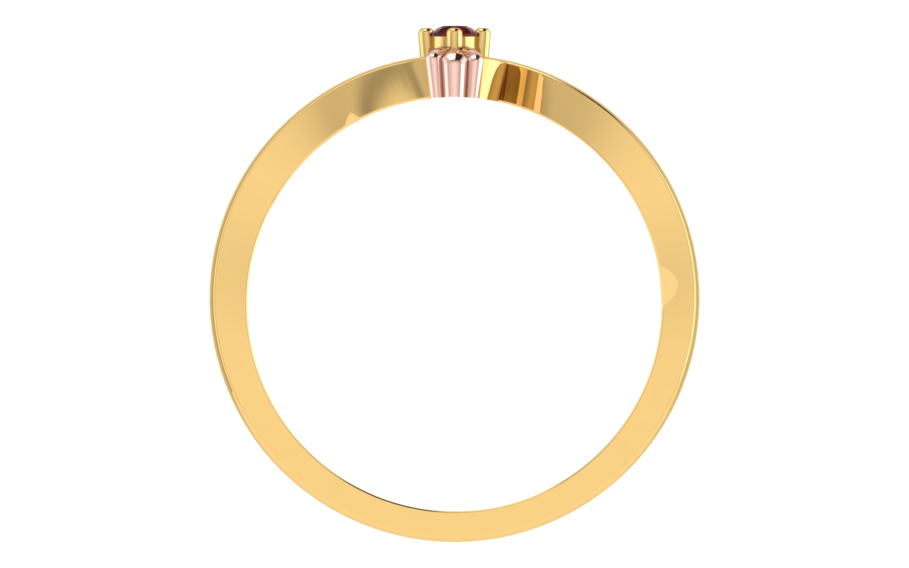 Women Ring Render 3dm STL OBJ FBX Details 3D print model_4