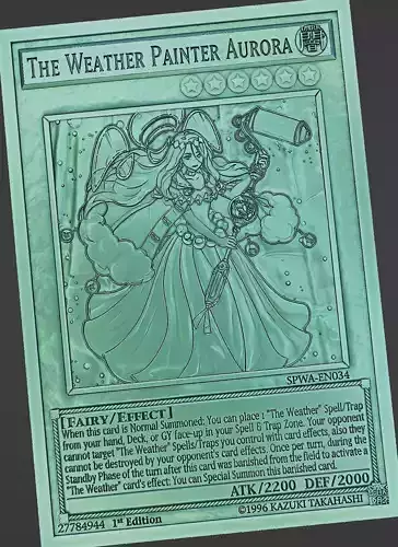 The Weather Painter Aurora - yu-gi-oh
