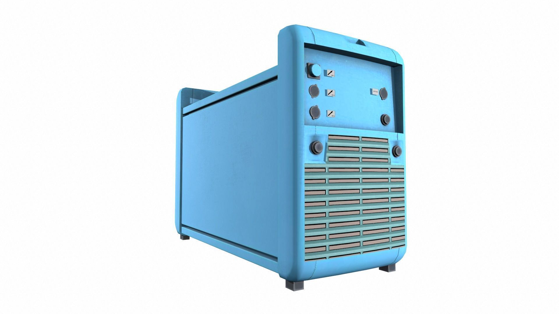 Welding Machine Low-poly 3D model_3