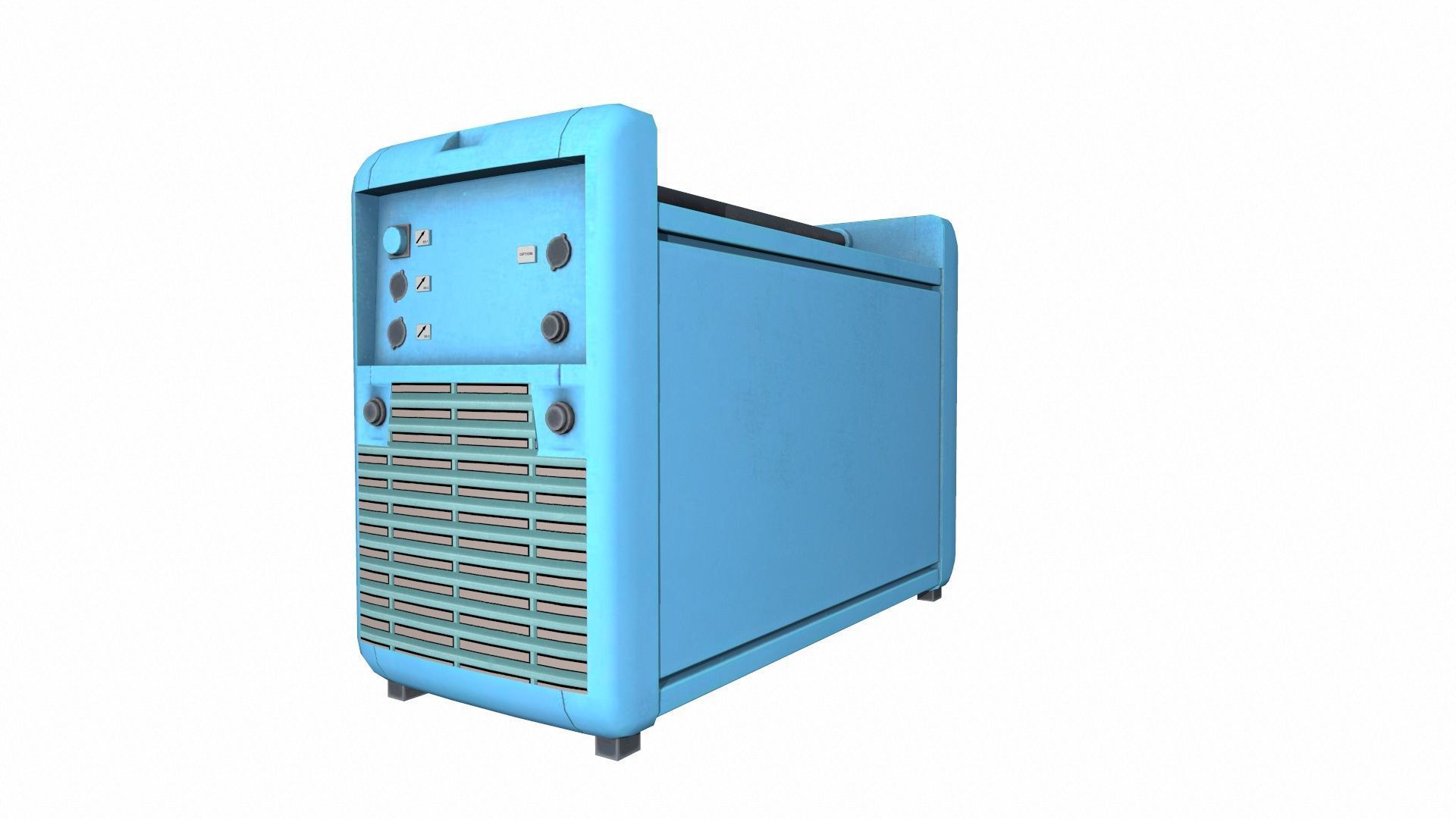 Welding Machine Low-poly 3D model_5