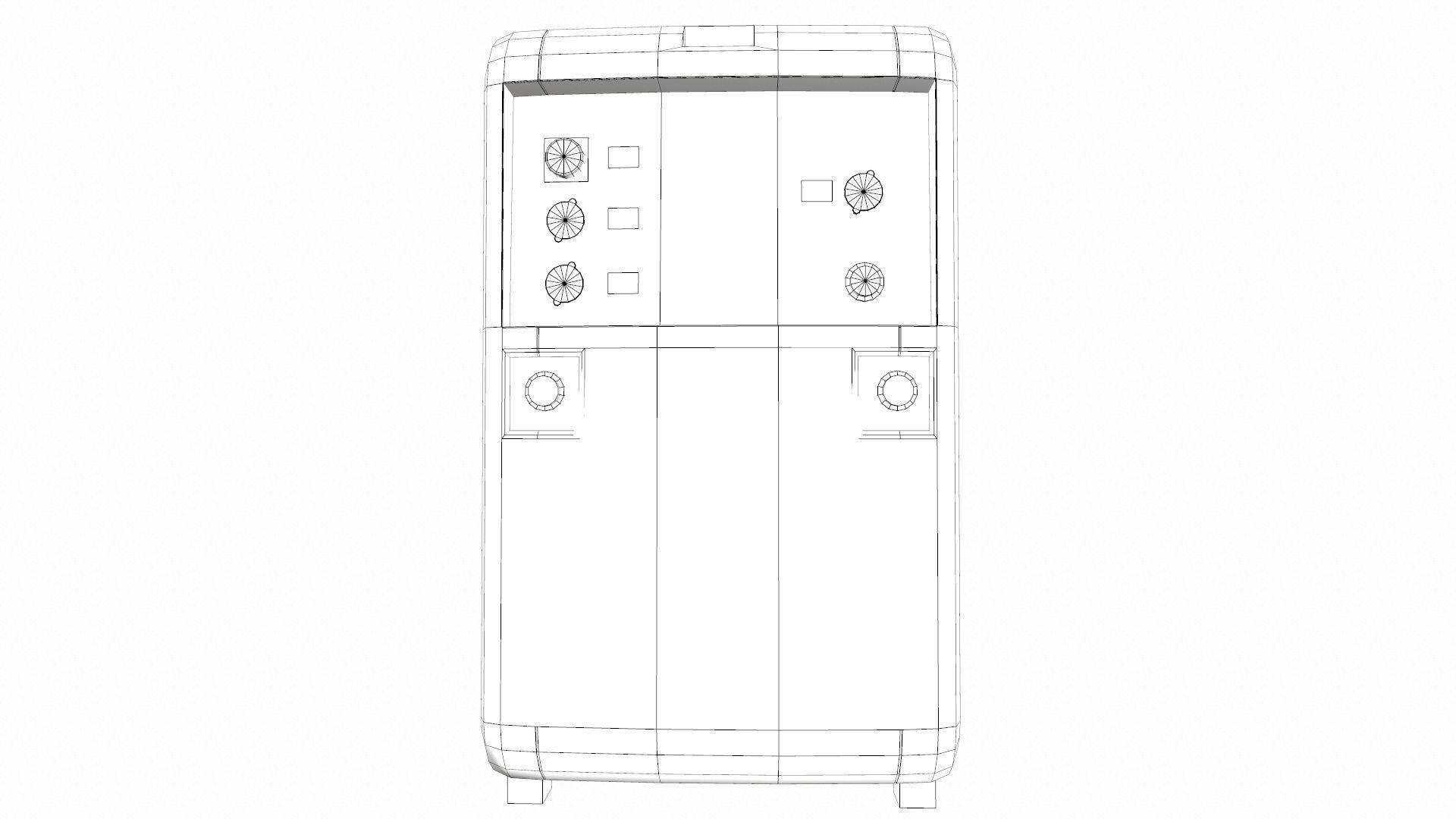 Welding Machine Low-poly 3D model_15