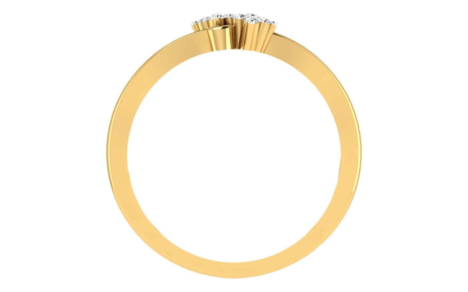 Women Ring Render 3dm STL OBJ FBX Details 3D print model_3