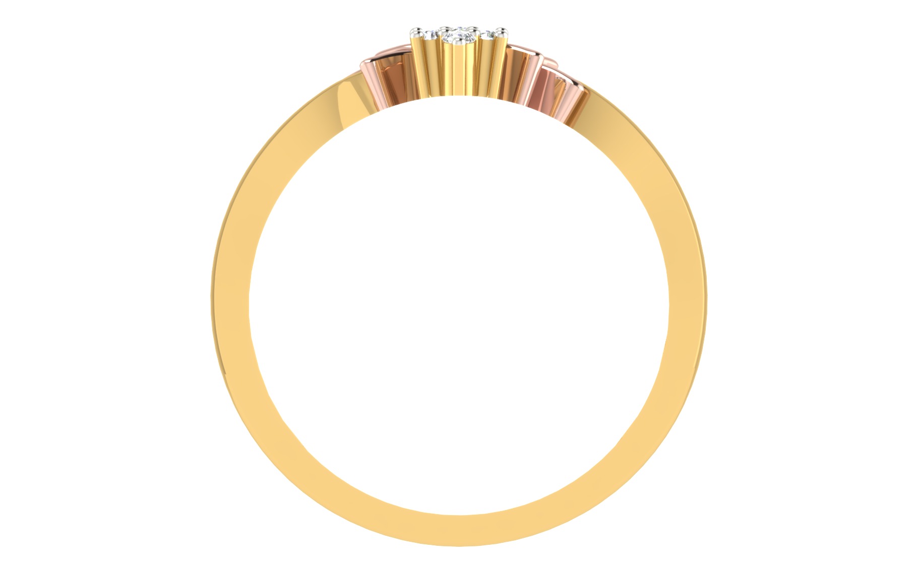 Women Ring  Render 3dm STL OBJ FBX Details 3D print model_4