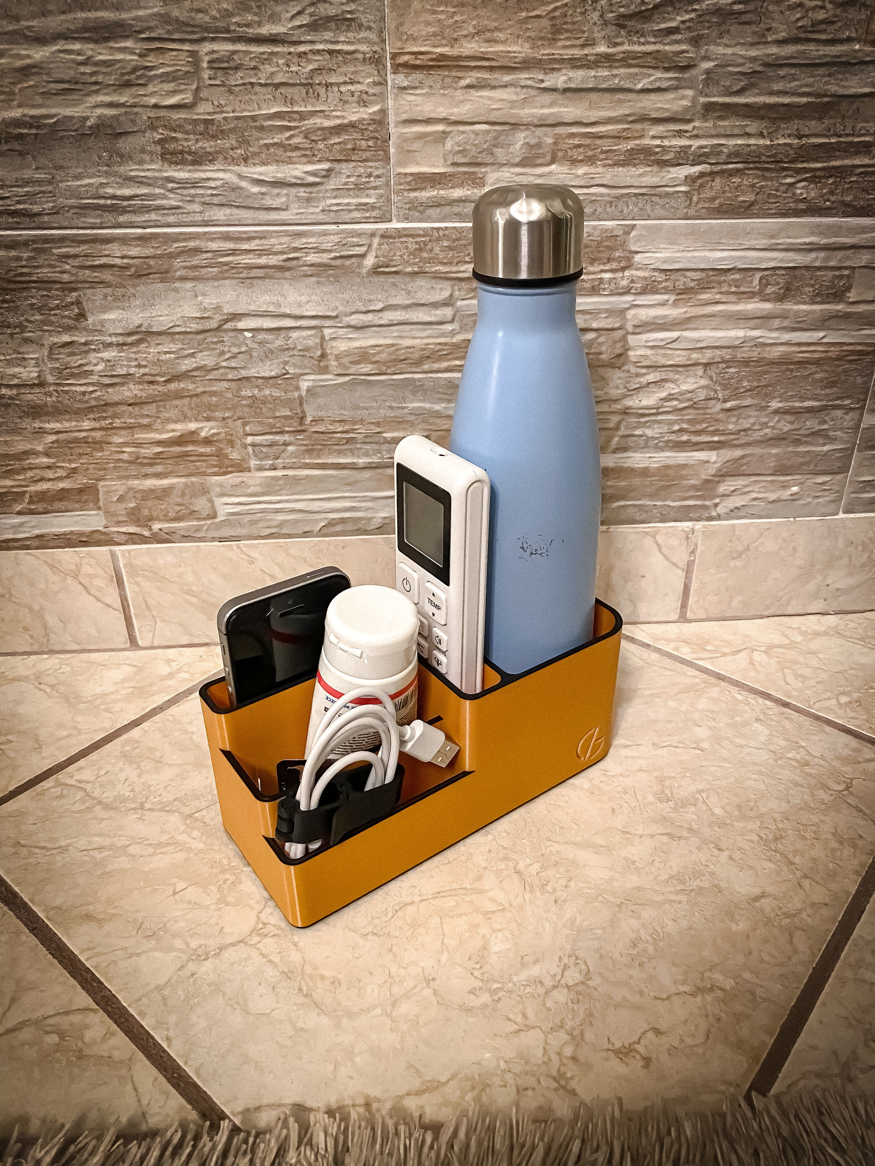 Bedside and Desk Multi-Purpose Organizer 3D print model_5