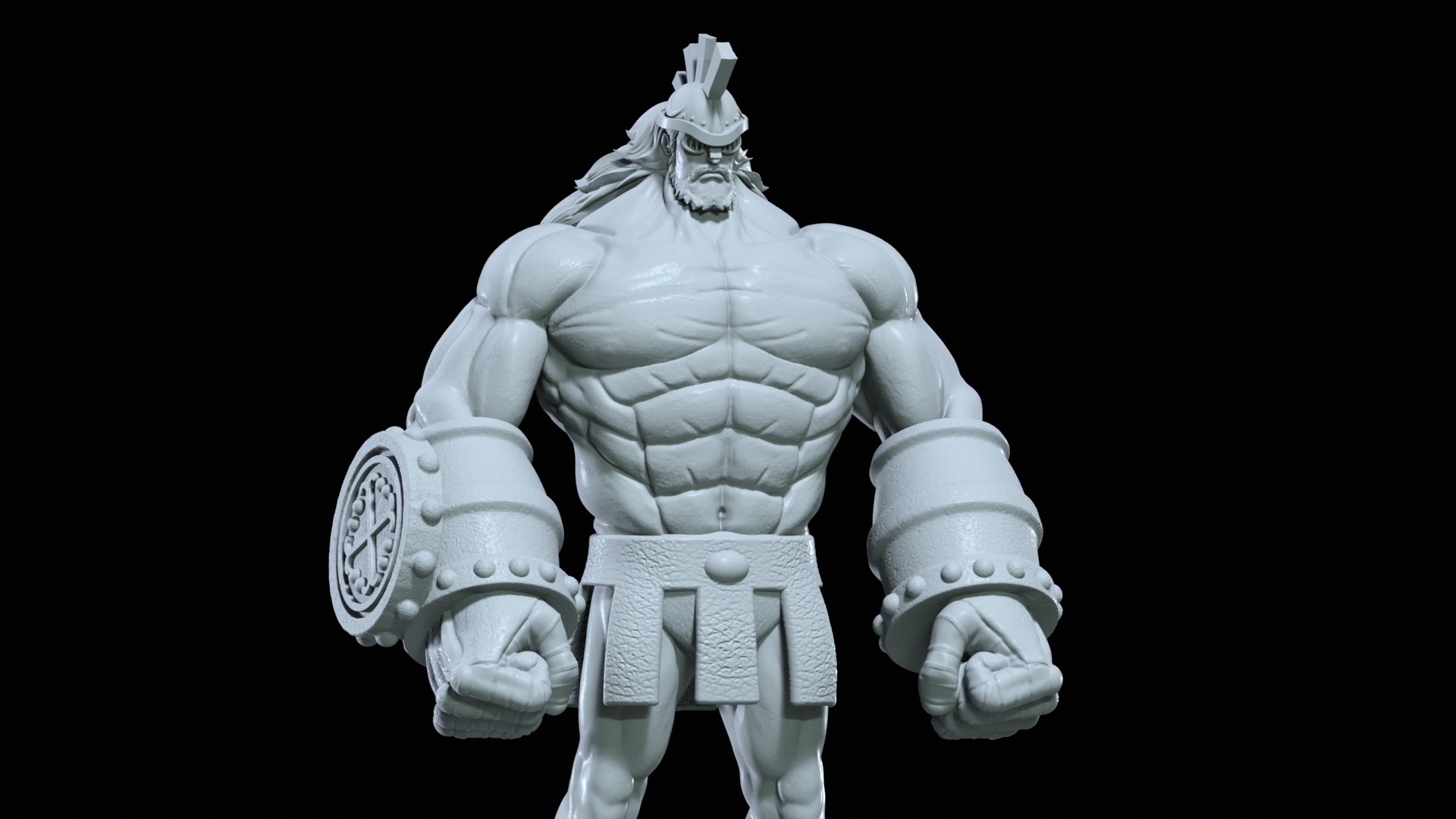 HAJRUDIN - ELBAF - ONE PIECE - 3D PRINT 3D print model_3