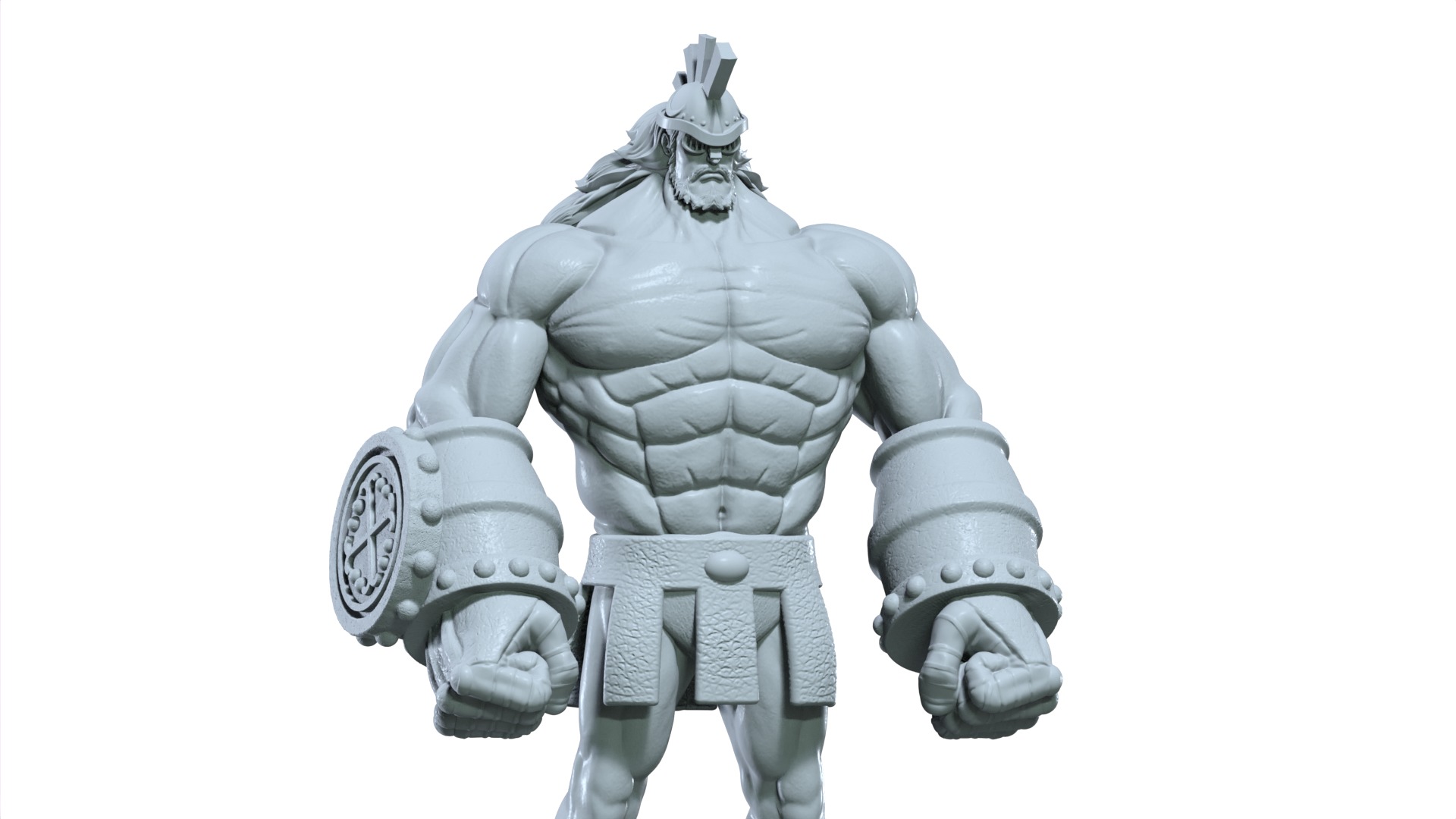 HAJRUDIN - ELBAF - ONE PIECE - 3D PRINT 3D print model_2