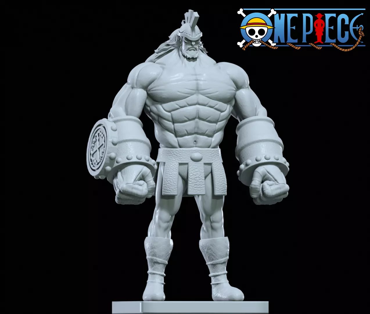 HAJRUDIN - ELBAF - ONE PIECE - 3D PRINT 3D print model_0