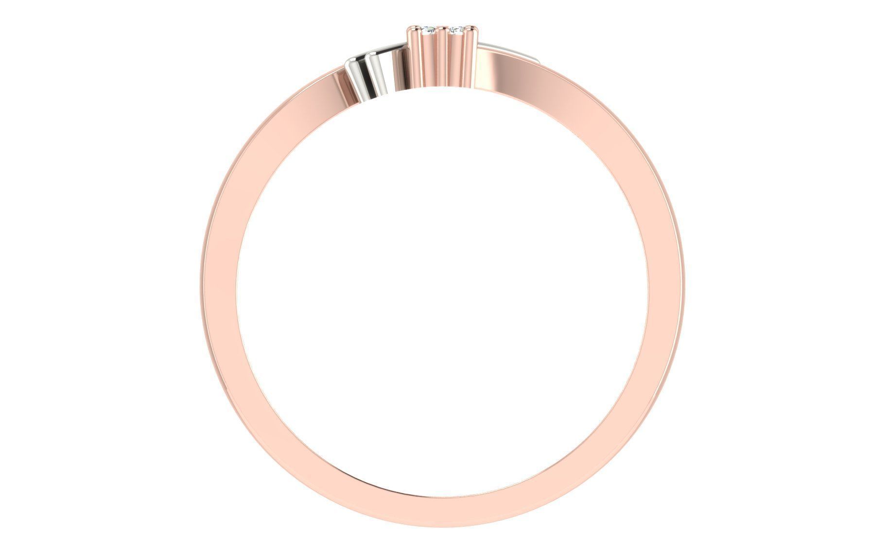 Women Ring  Render 3dm STL OBJ FBX Details 3D print model_3