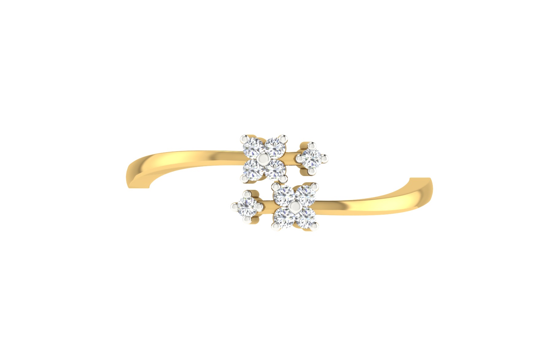 Women Ring  Render 3dm STL OBJ FBX Details 3D print model_7