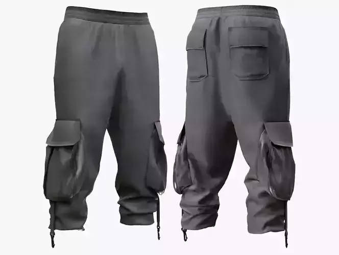 Warrior Pants 77 - All MH Bodies - UE5 Skeletons - Rigged