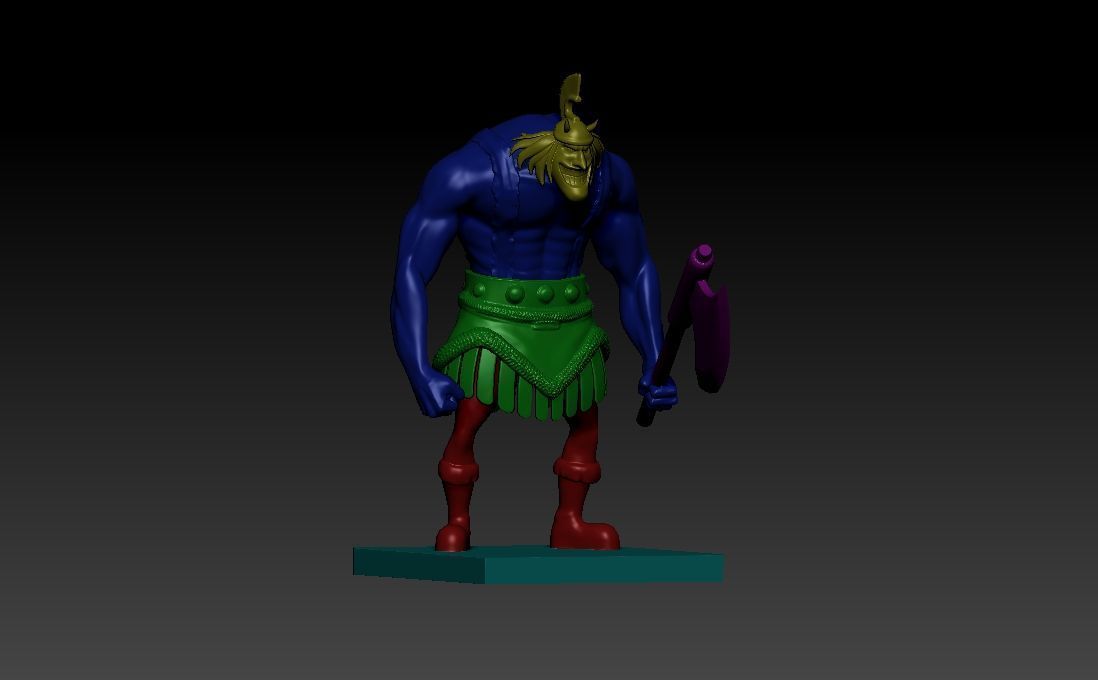 Kashii fan art - ELBAF - ONE PIECE - 3d print 3D print model_2