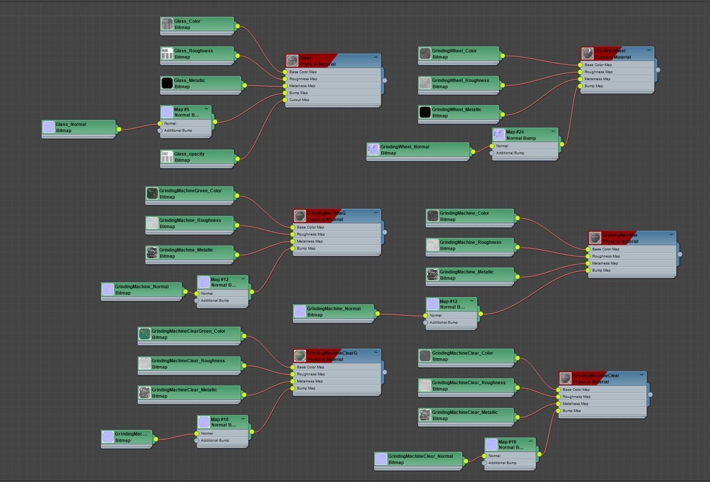 Bench Grinder Low-poly 3D model_15