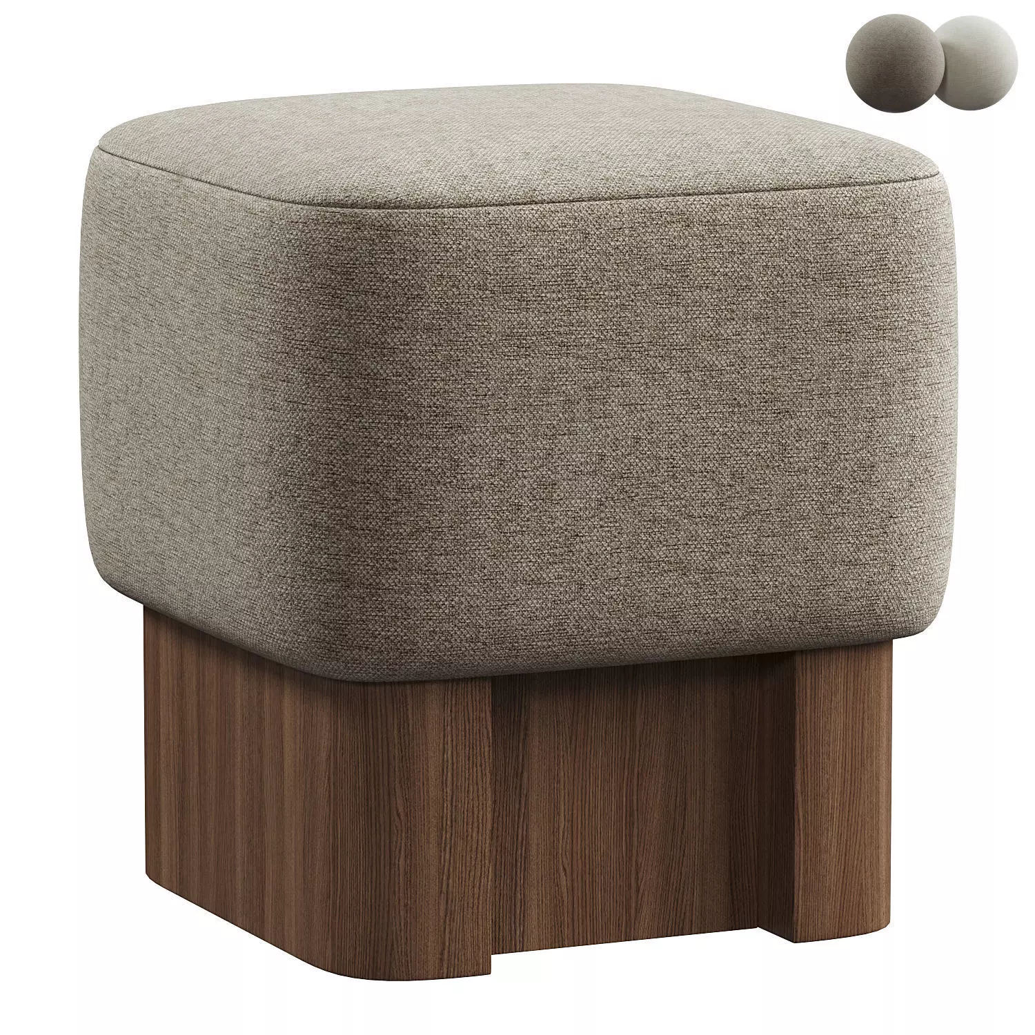 Lloyd Pouf 3D model