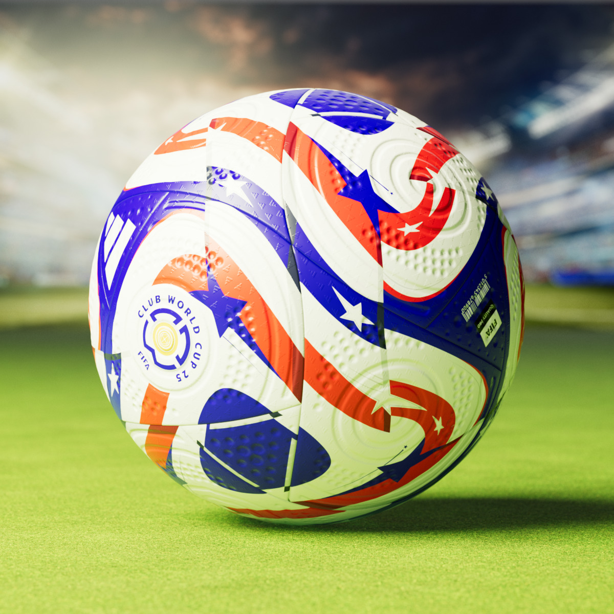 Club World Cup Ball 2025 USA 3D model_1