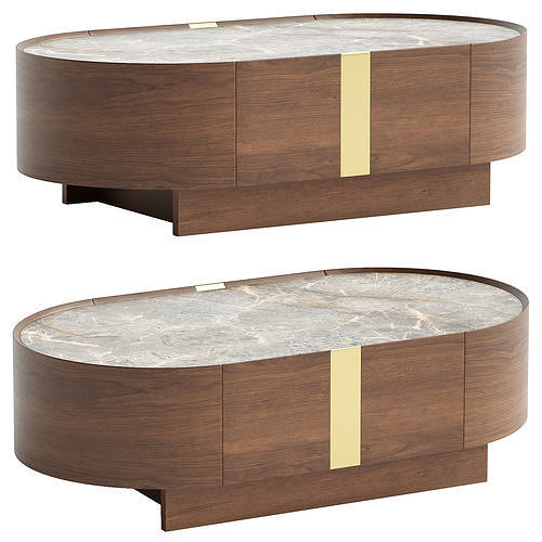 Coffee Table MDF Board Melamine 3D model