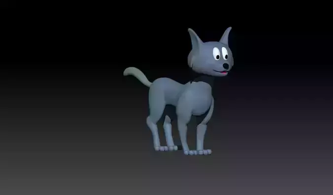 Cat 3d model