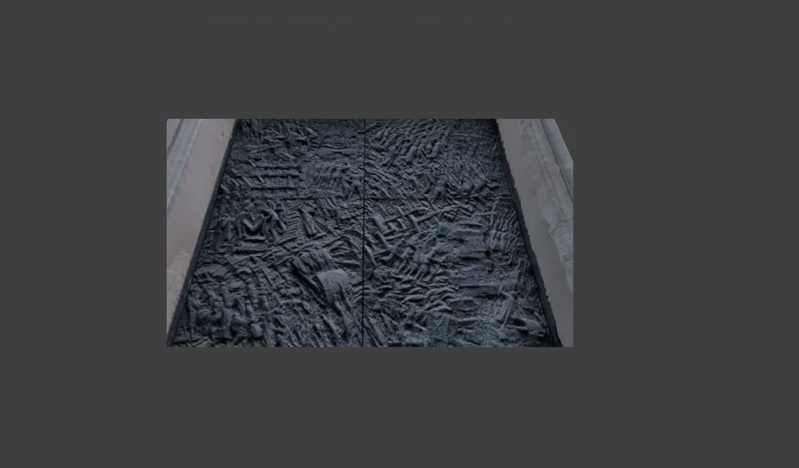 Berliener dome evil doors 3D model_4