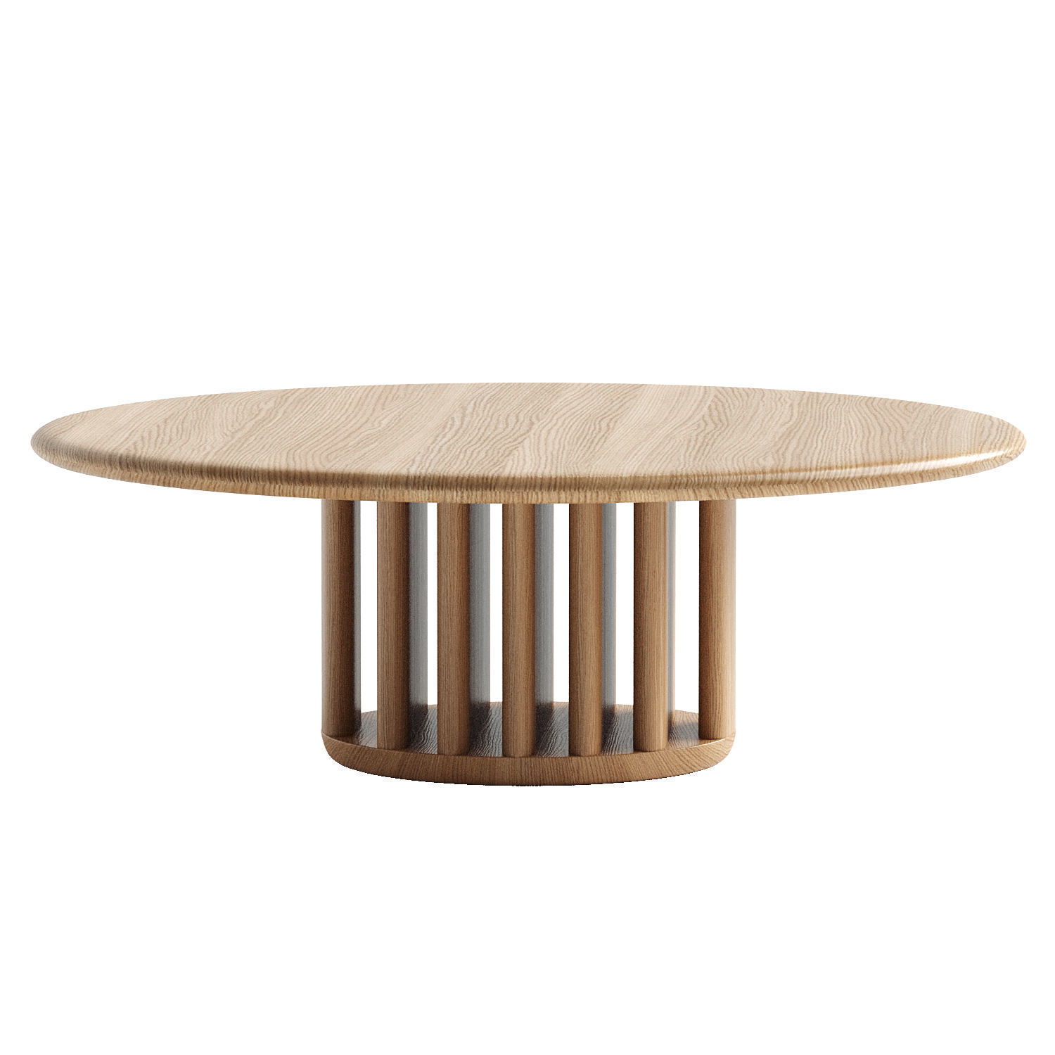Grid coffee table 3D model_3