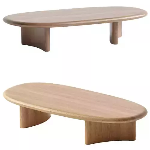 Monument oval coffee table