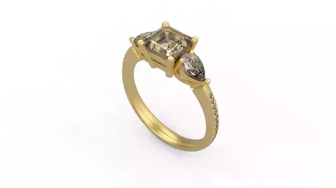 Woman Solitaire 270 3D print model