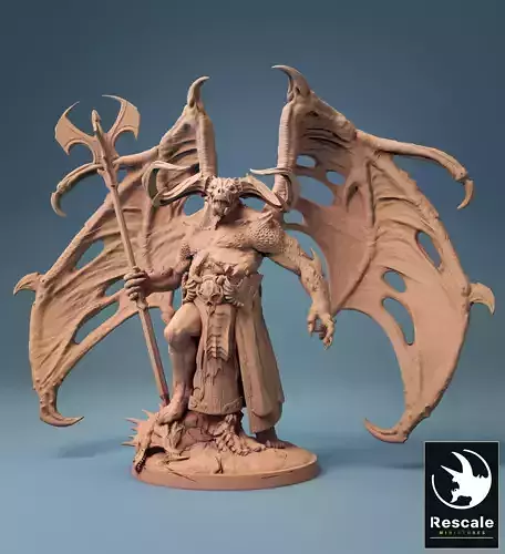 Demon Prince 3D print model