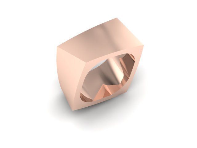 Frank Gehry for Tiffany ring 3D model_2
