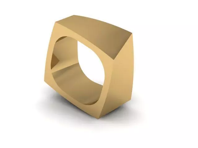 Frank Gehry for Tiffany ring 3D model_0