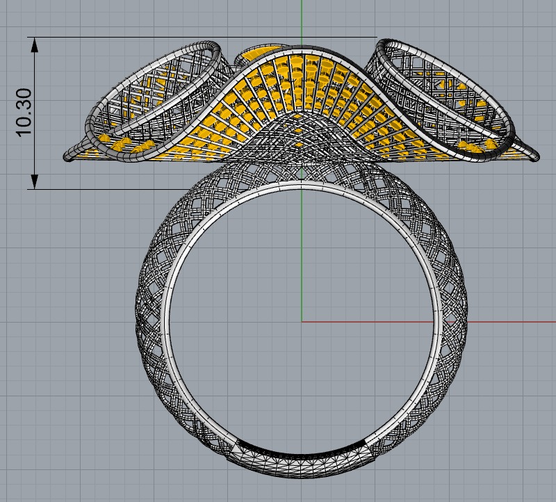 MOVABLE FUSION RING COLLECTION-RAK07- 3D print model_2