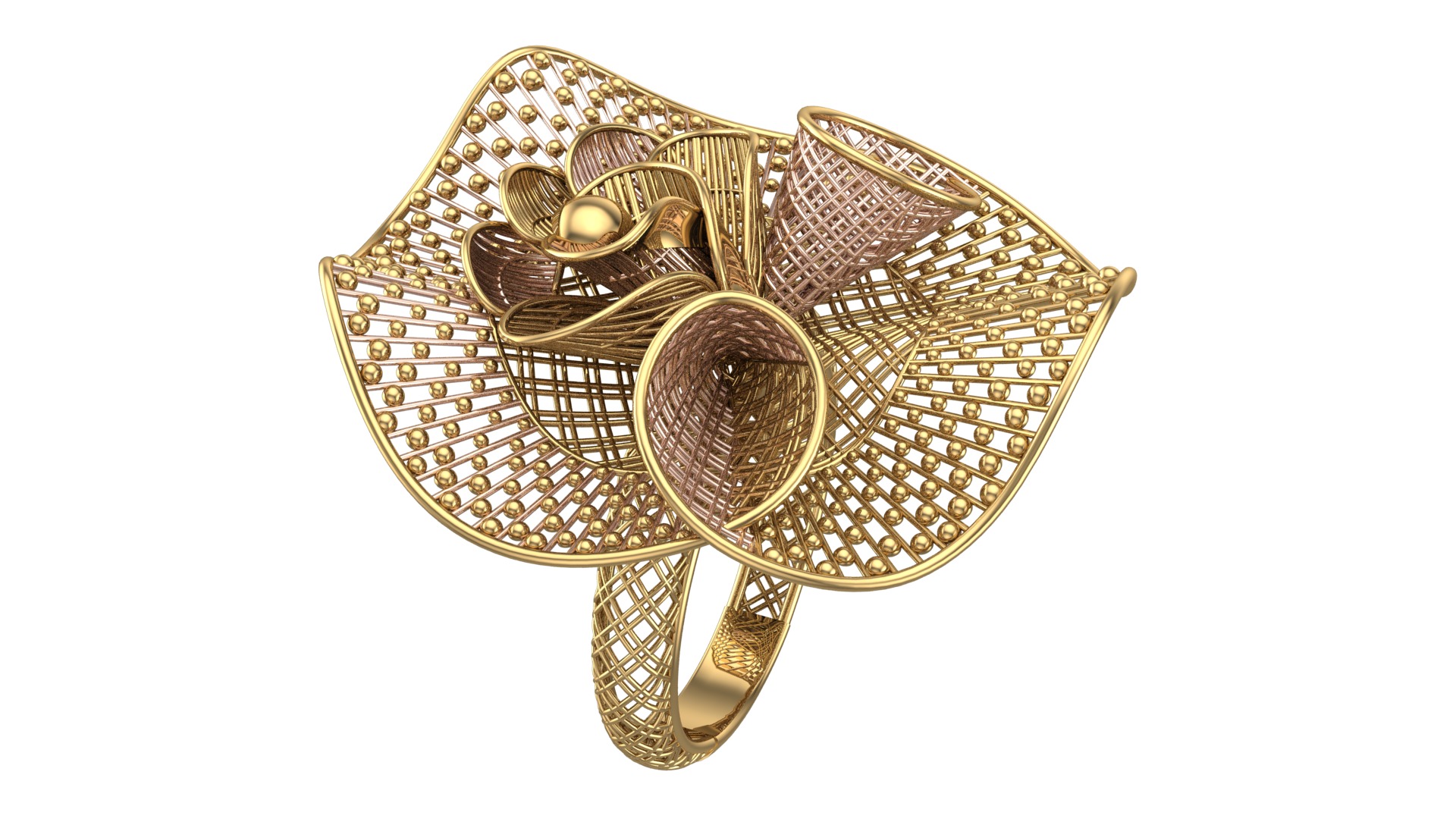 MOVABLE FUSION RING COLLECTION-RAK07- 3D print model_4